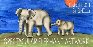 Spectacular Elephant Artwork!