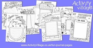 The First of a New Collection of Fun Journal Pages
