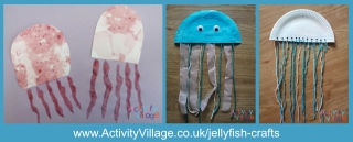 Three Quick and Easy Jellyfish Crafts!