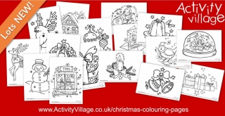 Even More New Christmas Colouring Pages!