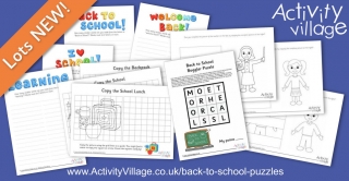 Topping Up Our Collection of Back to School Puzzles