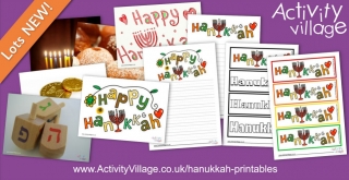 Topping Up Our Collection of Hanukkah Printables