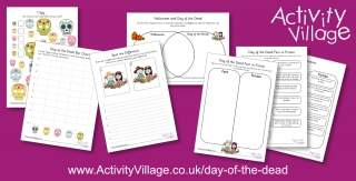 Topping Up Our Day of the Dead Worksheets