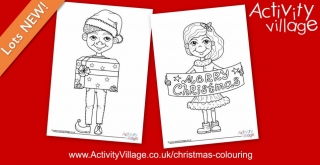 Topping Up Our Enormous Collection of Christmas Colouring Pages