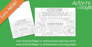 Topping Up Our Kwanzaa Colouring Pages and Colouring Cards ...