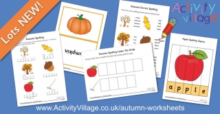 Trying Some New Types of Worksheet for Autumn...