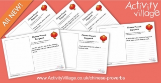 Use Chinese Proverbs for Learning and Copying