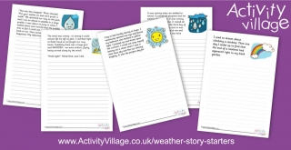 New Weather Story Starters for Creative Writing Fun