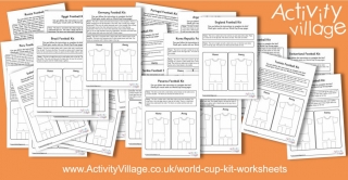 World Cup Kit Worksheets