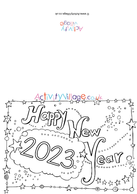 2023 colouring card 2