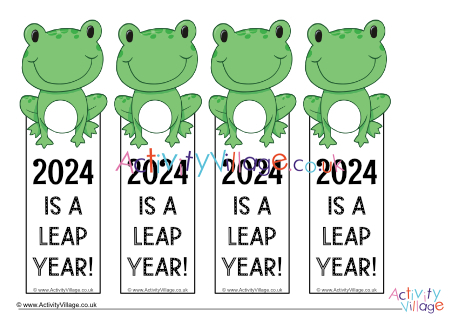 2024 is a Leap Year bookmarks