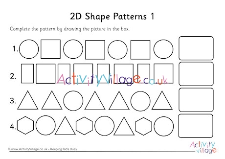 2D Shape Patterns 1