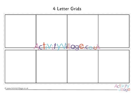 4 letter grids