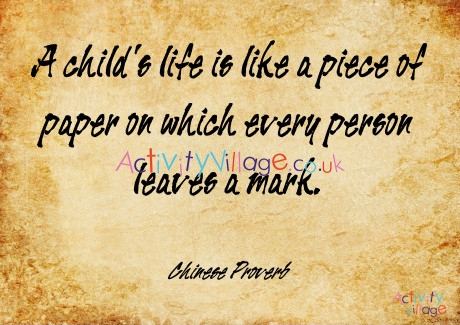 A Child's Life Poster
