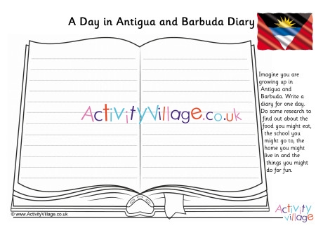 A Day in Antigua and Barbuda Diary
