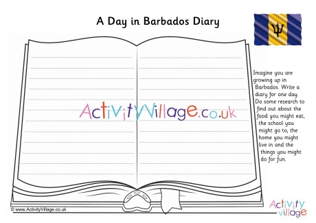 A Day in Barbados Diary