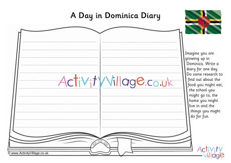 A Day In Dominica Diary