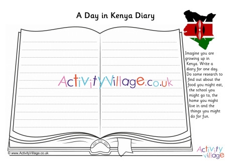 A Day In Kenya Diary