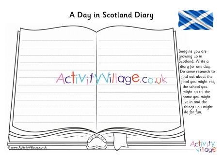 A Day In Scotland Diary