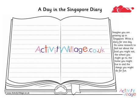 A Day In Singapore Diary