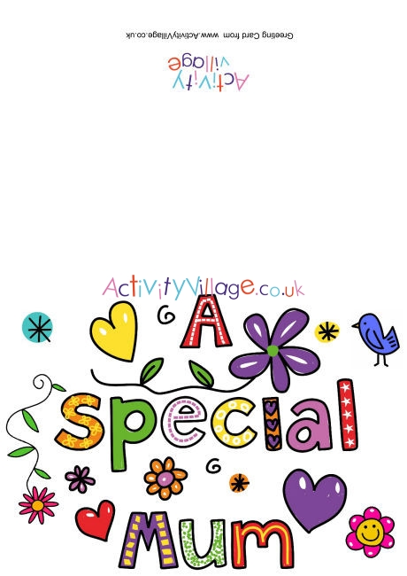 A Special Mum Card