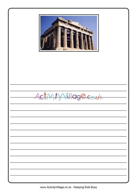 Acropolis notebooking page