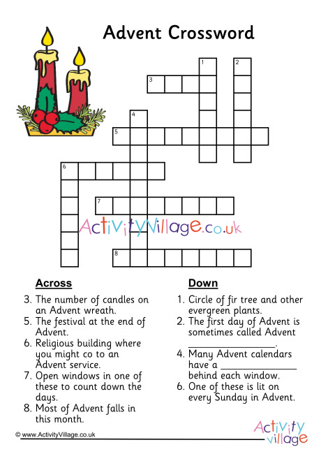 Advent Crossword