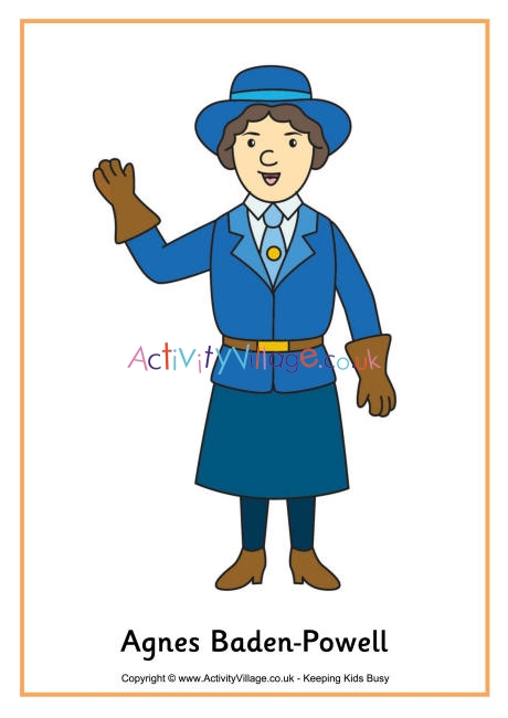 Agnes Baden-Powell poster