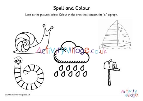 Ai Digraph Spell And Colour
