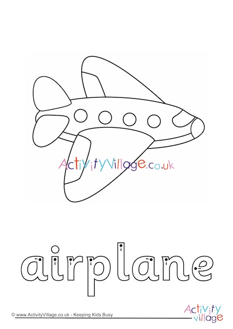 Airplane Finger Tracing