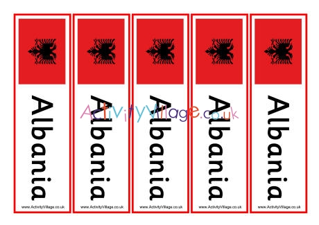 Albania bookmarks