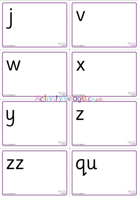 All Phase 3 letters - sorting mats