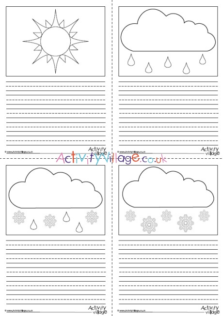 All Weather Symbol Story Paper