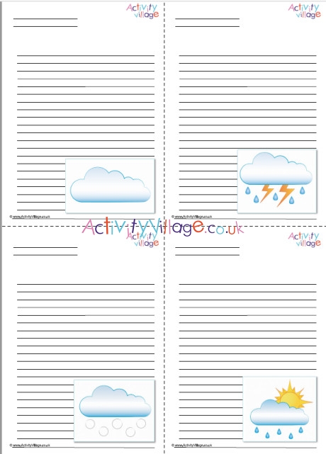 All Weather Writing Pages