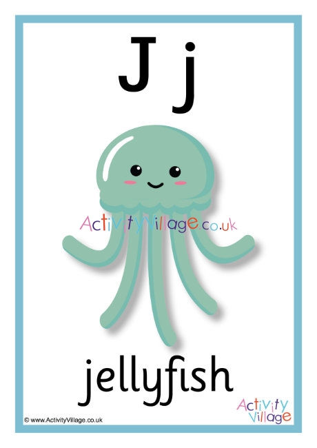 Alphabet Poster J