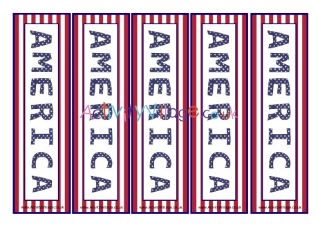 America bookmarks 2