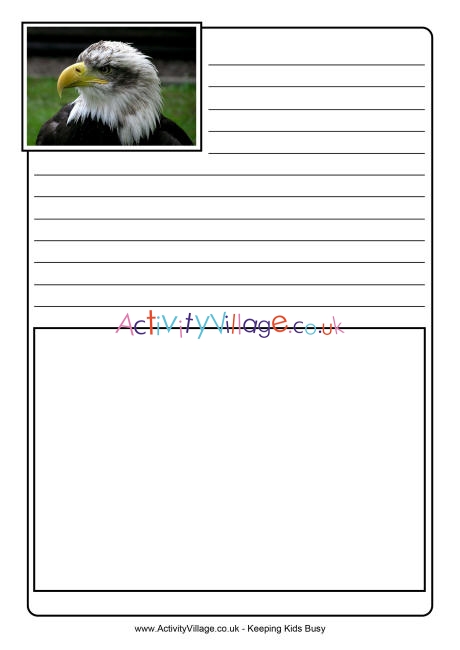 American Eagle notebooking pages