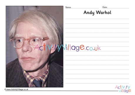 Andy Warhol Story Paper 2