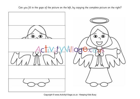Complete the Angel puzzle