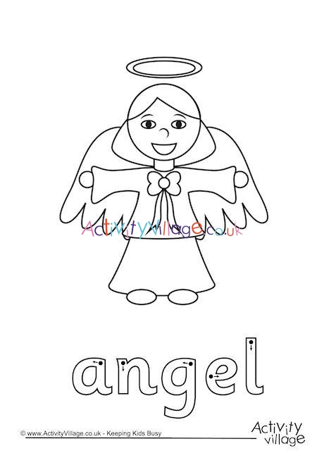 Angel Finger Tracing