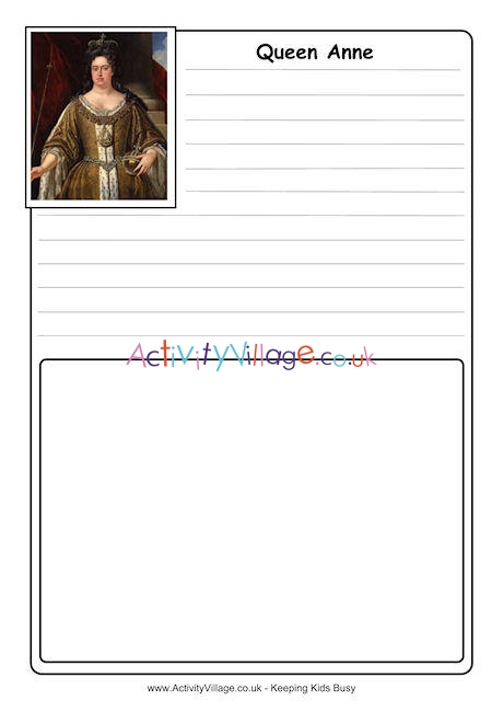 Anne Notebooking Page