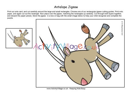 Antelop jigsaw