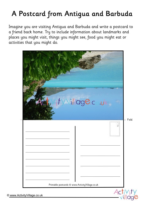 Antigua and Barbuda Postcard 1