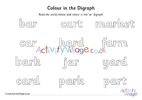 Ar Digraph Colour In