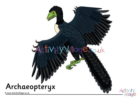 Archaeopteryx Poster