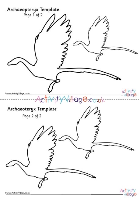 Archaeopteryx Template