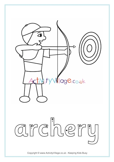 Archery finger tracing