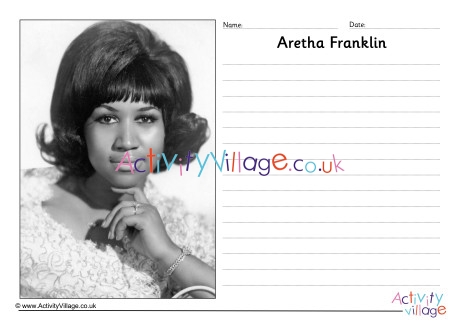 Aretha Franklin Story Paper 2