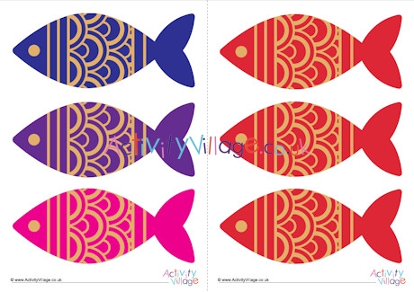 Asian fish bookmarks