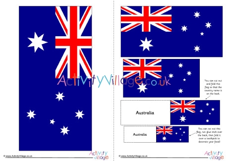 Australia Printable